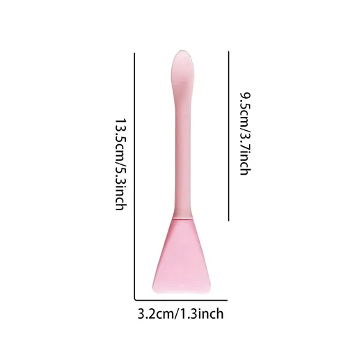 Vista 2 de 10 pinceles de silicona para mascarillas faciales, espátula de maquillaje, aplicador de máscara facial, espátula para el cuidado de la piel, loción
