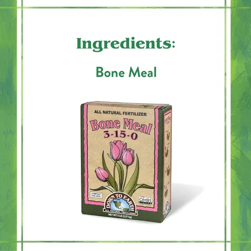 Vista 4 de Down To Earth All Natural Fertilizers Harina de huesos orgánica - 3-15-0, 5