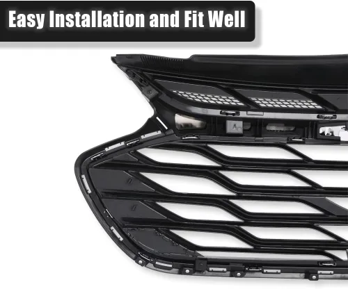 Vista 8 de CHEDA Conjunto de rejilla superior delantera compatible con Chevy Cruze 2019-2020