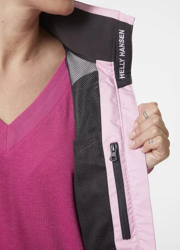 Vista 8 de Helly-Hansen Chaqueta de vela impermeable con capucha para mujer