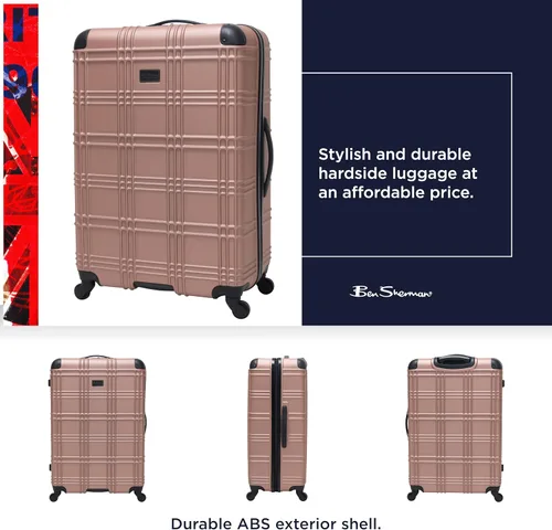 Vista 2 de Ben Sherman Nottingham - Maleta rígida de viaje, Rose gold), 180422RG-2RG
