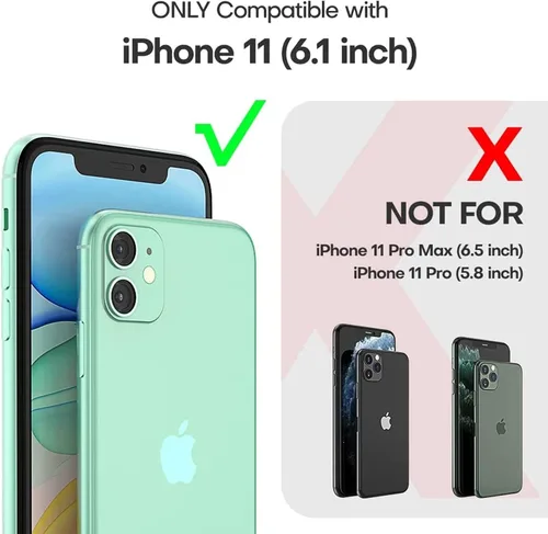 Vista 2 de Funda de batería para iPhone 11, mejorada de 10000 mAh, funda protectora de alta capacidad, recargable, cargador de batería extendida, compatible