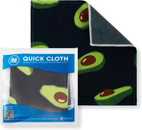Vista 9 de Microfiber Wholesale Paños de limpieza rápida para gafas, 8 x 8, astrología, paquete de 1 con funda, limpiador de lentes de doble cara para lentes