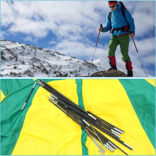 Vista 5 de PATIKIL Bolsa para trípode de 28 pulgadas, bolsa de transporte plegable de nailon con correa para el hombro para viajes al aire libre, campamento