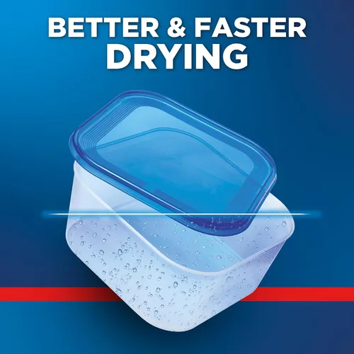 Vista 6 de Finish Rinse Aid - Lavavajillas de secado 100% mejor, brillo de limón, 27.1 fl oz