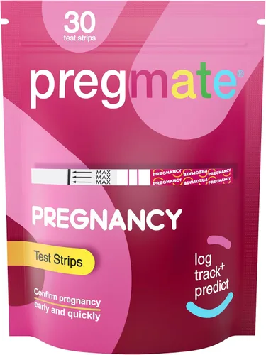 Vista 10 de Kit de test de embarazo Pregmate con tiras de detección de HCG mediante orina, 1