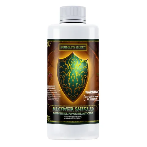Vista 15 de Humboldts Secret Flower Shield Spray para el cuidado de plantas para aplicación y mantenimiento foliar de rutina Fórmula a base de aceite