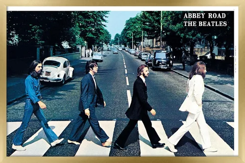 Vista 13 de Trends International Beatles-Abbey Road - Póster de pared, 22.375 x 34 pulgadas, versión sin marco, dormitorio