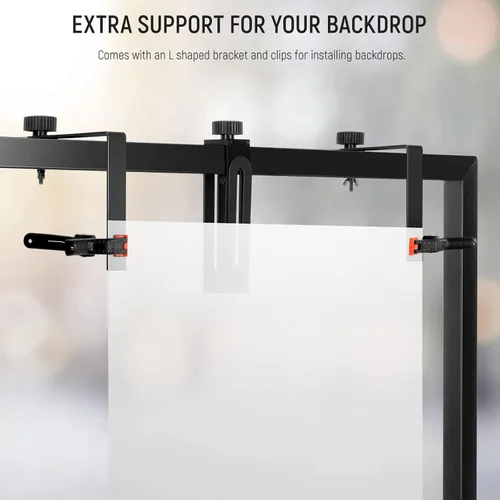 Vista 7 de NEEWER Soporte de cámara sobre mesa para tomas desde arriba, soporte de mesa resistente de acero para montaje de cámara, plataforma multidispositivo