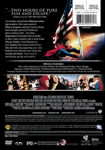 Vista 2 de Superman II DVD