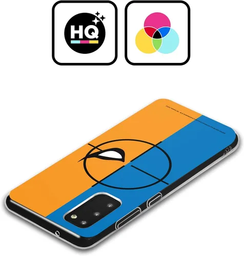 Vista 2 de Head Case Designs Officially Licensed Justice League DC Comics Logo Deathstroke Comic Art Gel Case [Military Grade Protection] Compatible with