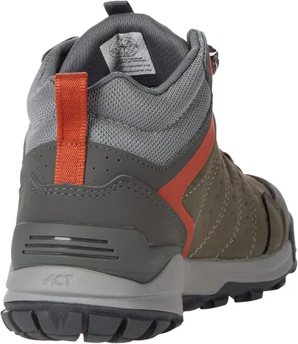 Vista 5 de Oboz Sypes Mid Leather B-Dry - Zapatos de senderismo para hombre, Algas