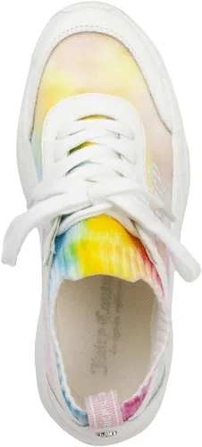 Vista 4 de Juicy Couture Tenis de moda con cordones gruesos para mujer, con plataforma elegante, para caminar cómodamente todos los días