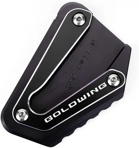 Vista 5 de MOWOK Para Goldwing GL1800 2002-2017 y 2018-2025 Goldwing GL1800 1800 Extensión de Soporte Lateral de Motocicleta con Reposapiés