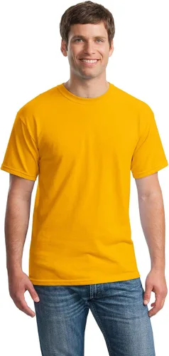Vista 4 de Gildan Camiseta G500 para hombre Ceniza/baya