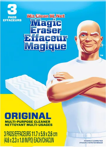 Vista 11 de Mr. Clean Almohadillas de limpieza originales Magic Eraser con Durafoam, 3