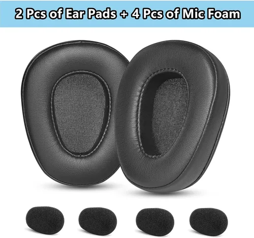 Vista 6 de B650-XT - Almohadillas de repuesto de espuma para micrófono, compatibles con VXI BlueParrott B650XT B650 XT S650-XT S650XT S650XT con cancelación