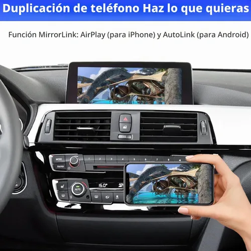 Vista 5 de Decodificador inalámbrico de interfaz CarPlay para BMW EVO ID5/ID6