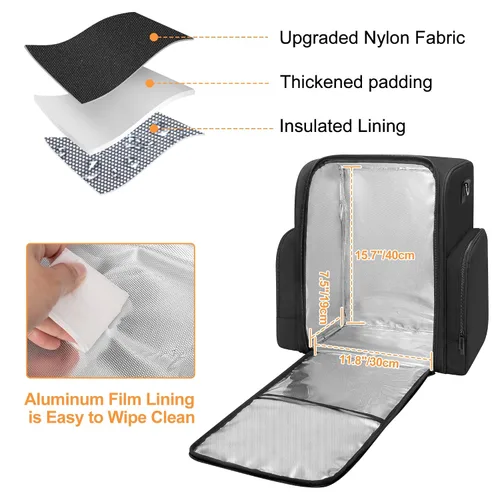 Vista 4 de Yarwo Funda de transporte compatible con Baby Brezza Formula Pro Advanced