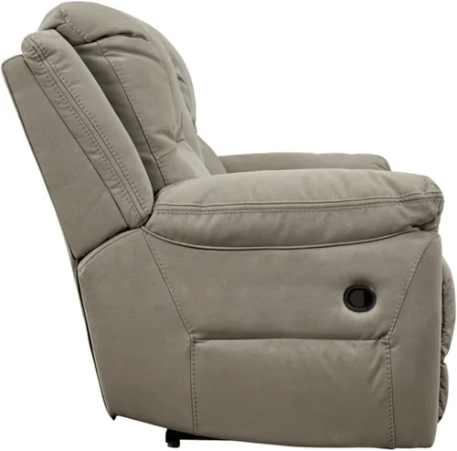 Vista 5 de Signature Design by Ashley Next-Gen Gaucho Classic - Sofá biplaza reclinable con consola, color beige