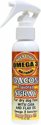 Vista 2 de Aerosol con sabor a carne de res para alimentos secos para perros, 2 onzas