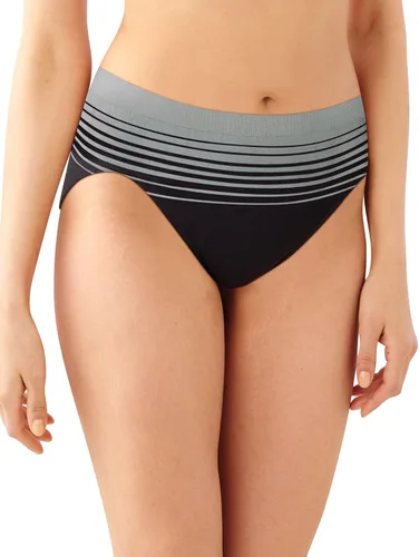 Vista 2 de Bali Comfort Revolution - Calzones de microfibra de corte alto para mujer, paquete de 3