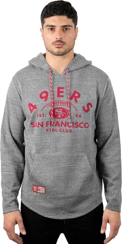 Vista 35 de Ultra Game Sudadera con capucha retro oficial de la NFL para hombre