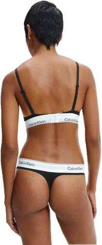 Vista 3 de CALVIN KLEIN Tanga de algodón moderno
