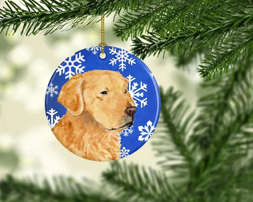 Vista 48 de Caroline's Treasures Cavalier Spaniel - Adorno de cerámica para colgar en el árbol de Navidad, para el hogar, Navidad, fiestas, regalo, 3 pulgadas