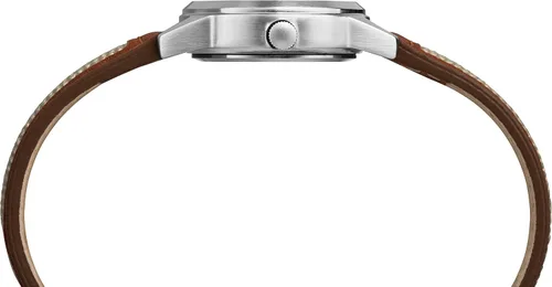 Vista 2 de Timex Expedition Field Mini 26 mm Women's Brown Leather Strap Quartz Watch