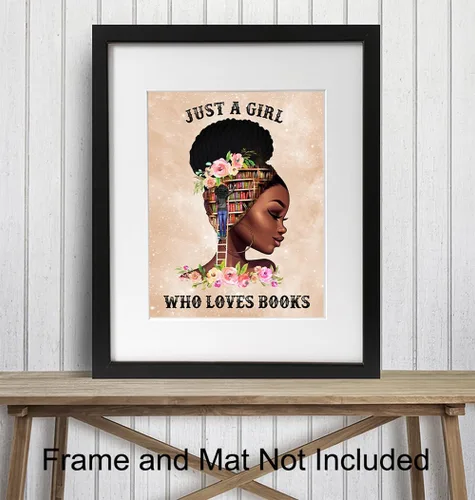 Vista 3 de Black Girl Classroom Decor - Motivational Wall Decor - Inspirational Black Wall Art for Women Teen - Women's empowerment, positive Mindset Pride