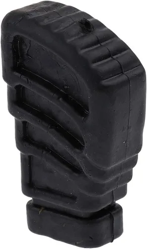 Vista 3 de 3 pies de goma de repuesto para soportes de platillos de hardware de tambor con soporte único, negro, grande