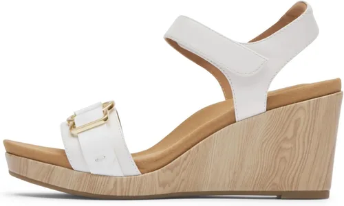 Vista 4 de Rockport womens Briah 2 Two-band Wedge Sandal