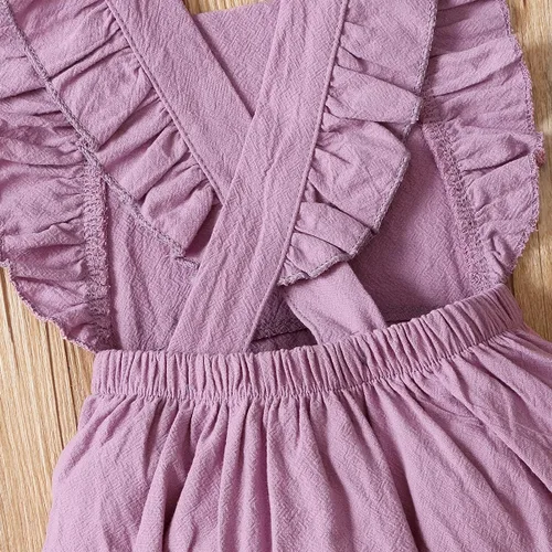 Vista 45 de Shalofer Traje de primer cumpleaños para bebé niña con diadema