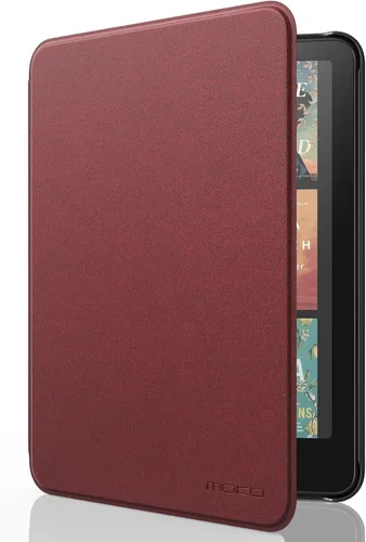 Vista 70 de MoKo Funda para Amazon Kindle Basic de 11ª generación 2024/2022 de 6 Verde medianoche