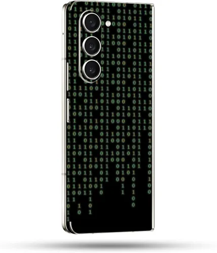 Vista 75 de MightySkins Skin compatible con Samsung Galaxy Z Fold 5 - Puppy Fall Funda protectora de vinilo duradera y única Fácil de aplicar, quitar