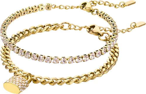 Vista 4 de THCN Women's Gold Watch & Bracelets Set, Ladies Dainty Watches Jewelry for Women with Crystal Bezel & Adjustable Bracelets, Luxury Jewelry Gift Set