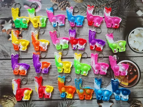 Vista 2 de 20 paquetes de llamas divertidos regalos de verano únicos mini artículo surtido juguetes para niños niños aula estudiantes regalos de profesores