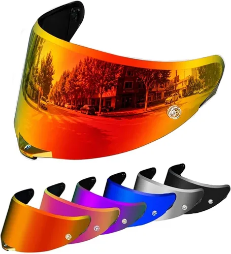Vista 8 de PSLER Pista GP RR - Visera Pista para casco de motocicleta, repuesto para Pista GPR CORSA-R Pista GPRR RACE 3, color negro