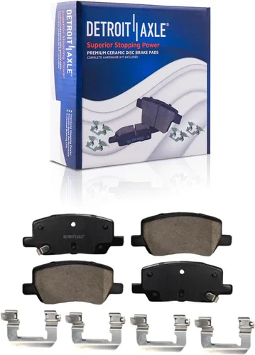 Vista 58 de Detroit Axle - Pastillas de Freno Delantero Izquierdo Reemplazo de Pinza de Disco para Ford Fusion Mazda 6 Lincoln MKZ Mercury Milan 2006-2012