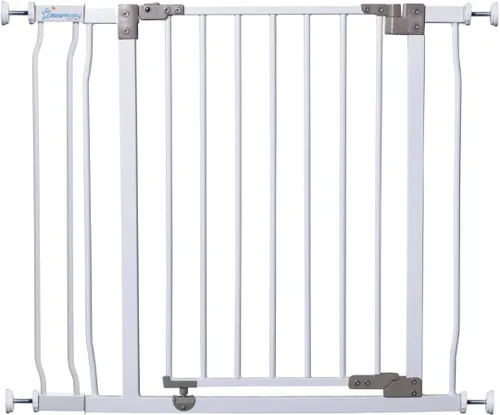 Vista 4 de Puerta del pasillo Dreambaby Liberty extra ancho, Blanco