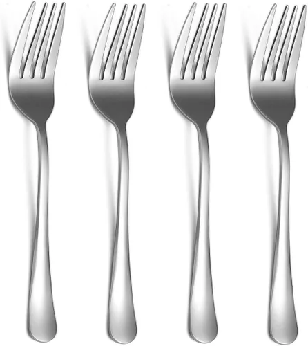 Vista 9 de Kyraton - Cucharas de servir de 4 piezas, incluye cuchara sólida para servir de acero inoxidable, juego de 4