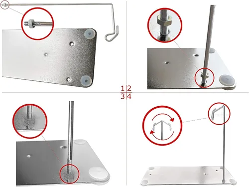 Vista 6 de HimaPro Bobinadora Automática para Máquina de Coser Bobinadora Eléctrica - Bobinadora Eléctrica - Ranura Ajustable para Bobina - Experiencia