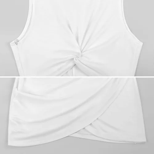 Vista 7 de Falda de cadera ajustada con bandera de Jamaica para mujer, camiseta de verano, talla L