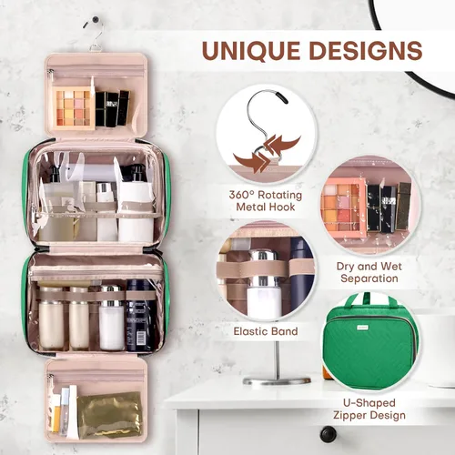 Vista 12 de Neceser de viaje con organizador de joyas, Beige