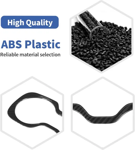 Vista 4 de RT-TCZ para RAM Cubierta de Soporte de Tazas de Consola Central Marco de Cubierta para Dodge RAM 2012-2017 Negro Fibra de Carbono ABS Accesorios