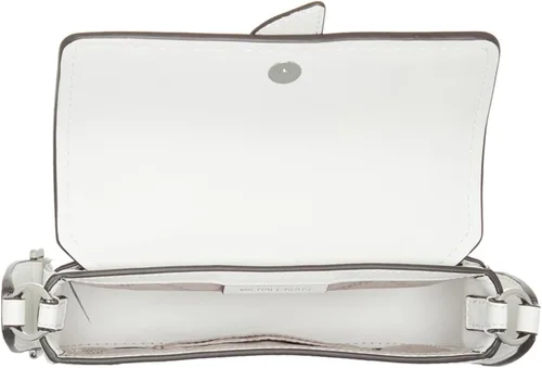 Vista 5 de Michael Kors Greenwich Extra Pequeño EastWest Sling Crossbody Optic White Talla única, Blanco óptico