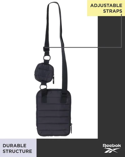 Vista 4 de Reebok Bolso bandolera acolchado Hera para mujer