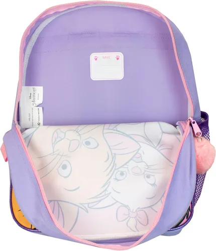Vista 6 de Disney Mochila con lonchera Mochilas Aristocats Girls para la escuela Mochila escolar rosa para niños, Rosado, Mochilas Tradicionales