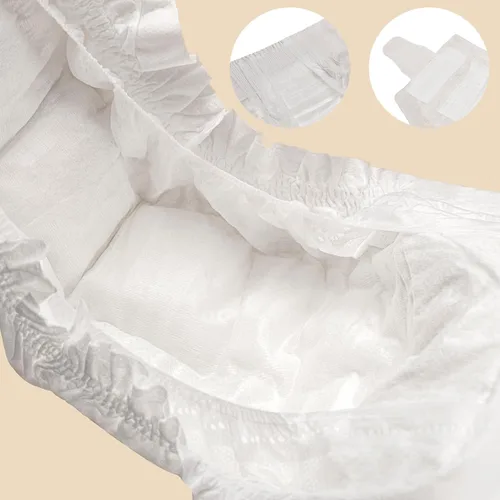 Vista 2 de ECO BOOM Pañales de la talla 3, pañales de viscosa de bambú, sostenible, embalaje de papel